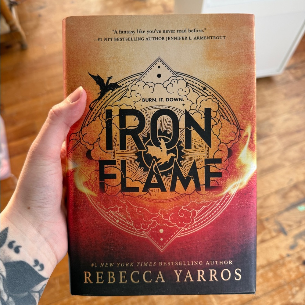 Iron Flame by Rebecca Yarros - first edition